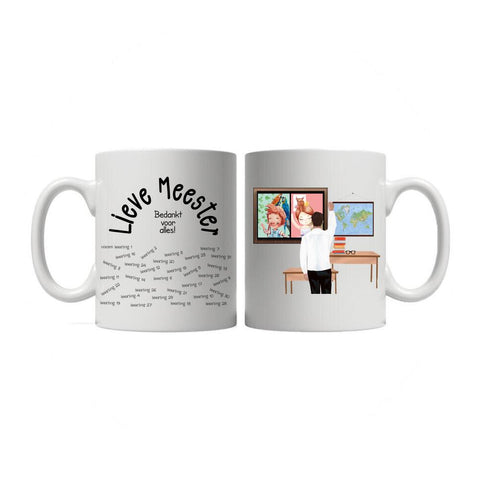 Image of Lieve meester bedankt voor alles!