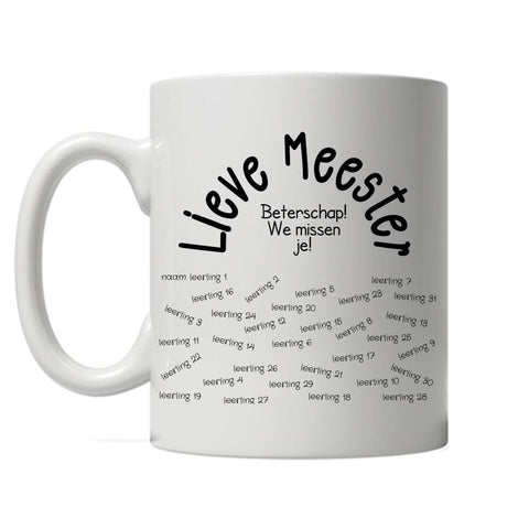 Image of Lieve Meester fijn dat je er bent