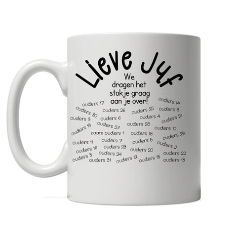 Image of We dragen het stokje graag aan je over (juf)