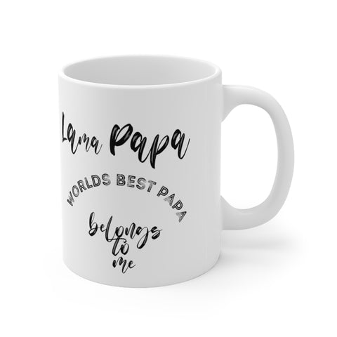 Image of LAma PAPA Geel Blauw